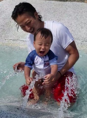 乳幼児に最高の水遊び場！